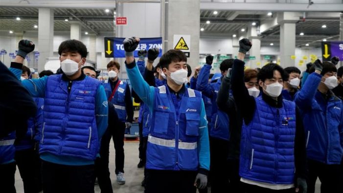 Delivery drivers pay price of South Korea’s online shopping spree
