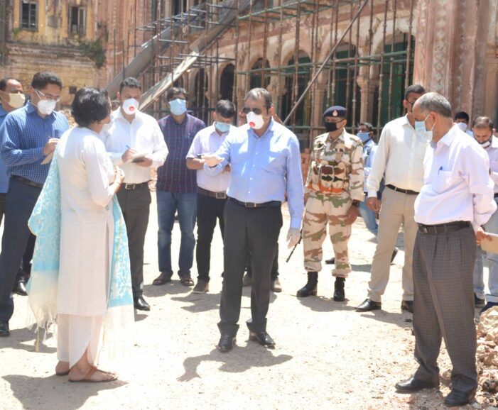 Baseer Khan inspects progress on MMHC Conservation work