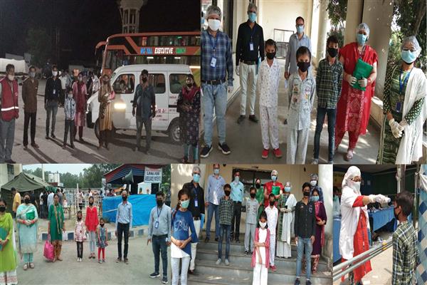 Covid-19 DCPU Kathua reunites 39 children, stuck in other states, with their families