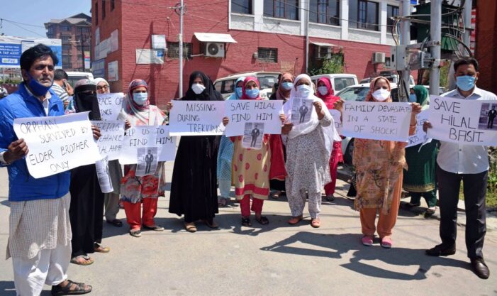 Missing Kashmiri scholar’s family seeks help to trace him
