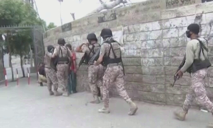All 4 terrorists killed in attempt to storm Pakistan Stock Exchange compound in Karachi: Rangers