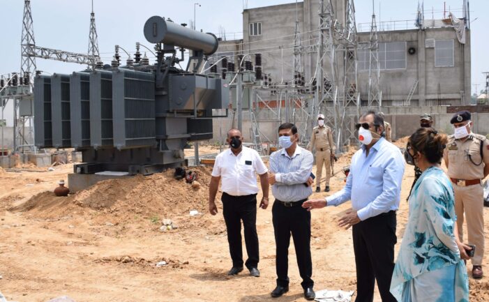 Advisor Baseer Khan inspects development works in Samba