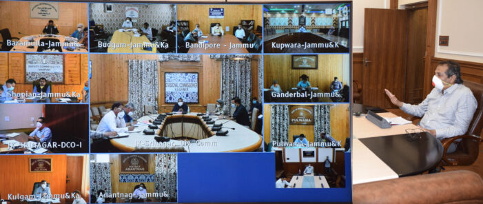 Advisor Baseer Khan reviews measures taken for containing Covid-19 pandemic