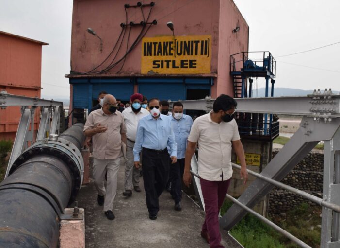 Advisor Bhatnagar inspects water treatment plants, pumping stations across Jammu city reviews summer preparedness of Jal Shakti Department
