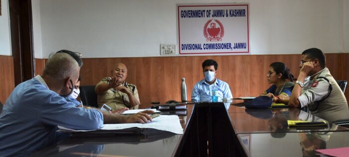 Div Com chairs UTEIC meet; discusses traffic management Plan for AIIMS