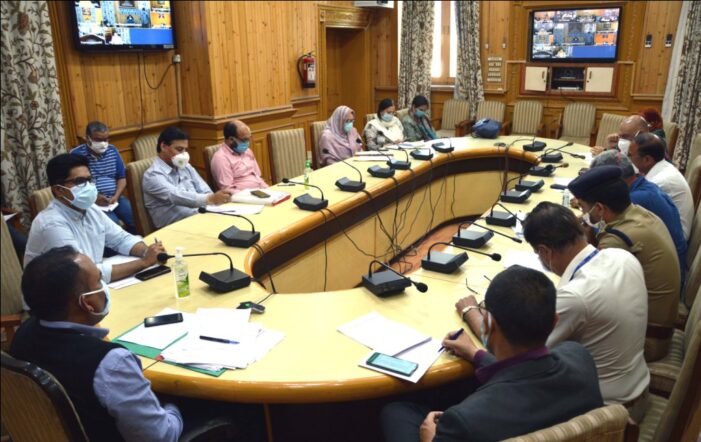 Div Com reviews measures undertaken for Covid-19 containment, management