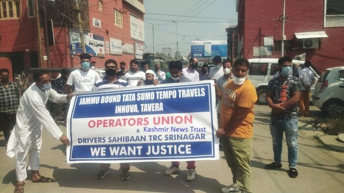 Set ablaze our vehicles and kill us or allow us to resume work: Transporters to govt