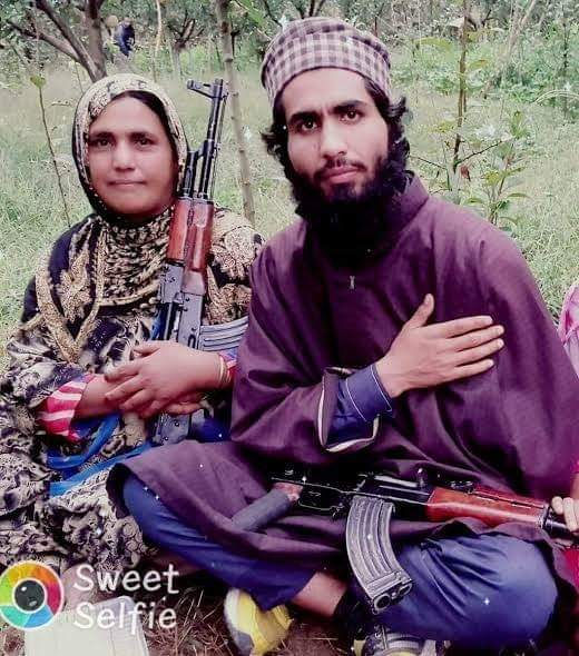 Police justifies the arrest of mother of slain militant says recruited 2 youth for militant outfit