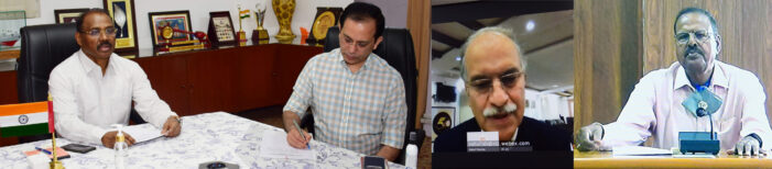 Lt Governor reviews roadmap of JU, SMVDU for revival of academic activities