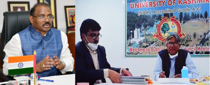 Lt Governor chairs Kashmir University Council meet