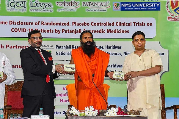 ‘Good That Ramdev Gave Medicine To Country’: AYUSH Minister On Patanjali’s Covid Drug Claims