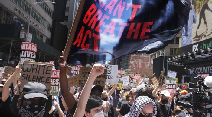 Thousands march in NYC as curfew ends and peace prevails