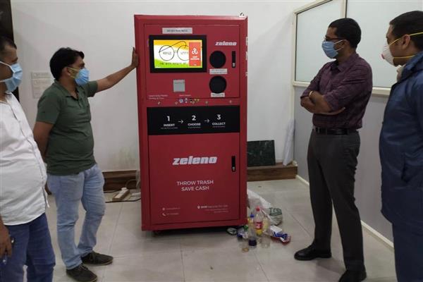 Smart City: Srinagar to get reverse vending machines for managing solid plastic PET waste