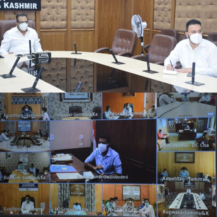 Advisor Baseer Khan reviews arrangements regarding prevention of COVID-19