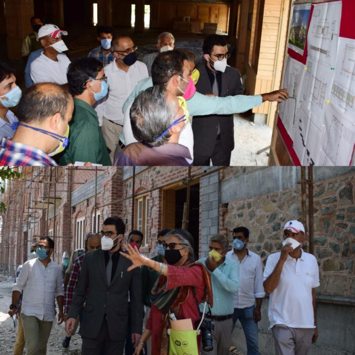 CEO ERA/JTFRP reviews progress of work on Rs 103 crore Upgradation/ Revamping of the 49 De-Watering pump stations in Srinagar