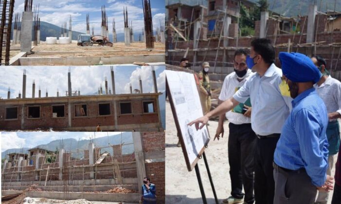 Secretary HED inspects dev works, interacts with PRs in Kishtwar