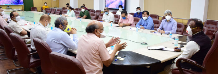 Lt Governor chairs high-level meeting of Administrative Secretaries