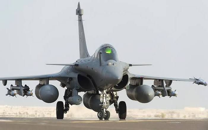 Moments after Rafale fighter jets land, Rajnath Singh’s veiled warning to China