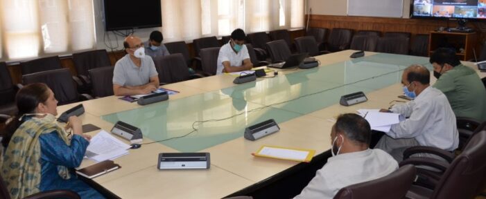 Secretary RDD reviews implementation of IWMP, construction of Panchayat Ghars under RGSA