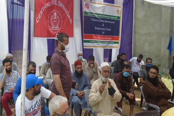 Tuberculosis awareness programme held at Central Jail Srinagar