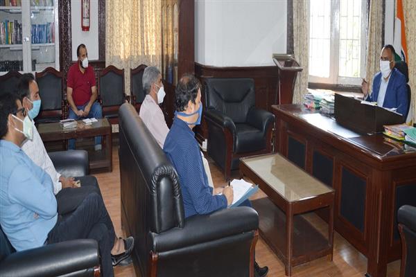 Div Com chairs 251st HLC meeting of CRP Srinagar