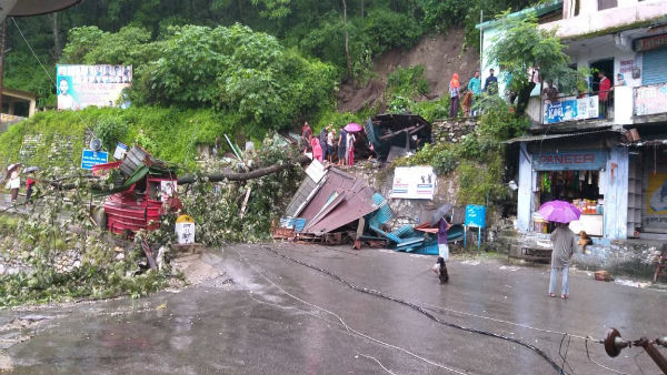 Flash floods, landslides and swelling rivers: Heavy rainfall batters Uttarakhand
