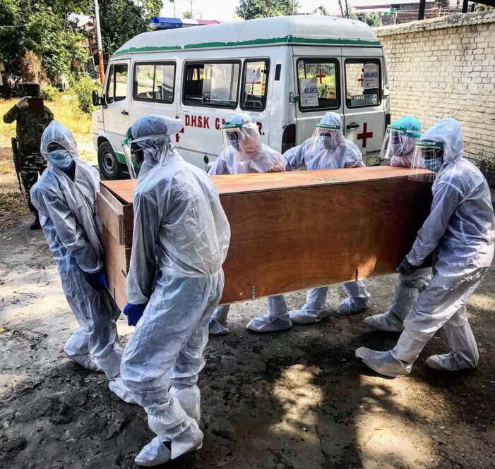 COVID19: Three more die, J&K toll 412