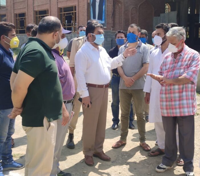 Commissioner SMC initiates long pending Bemina Drainage Project