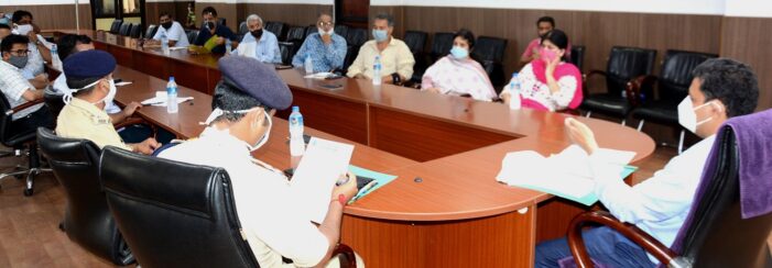 Div Com Jammu reviews arrangements for Muharram