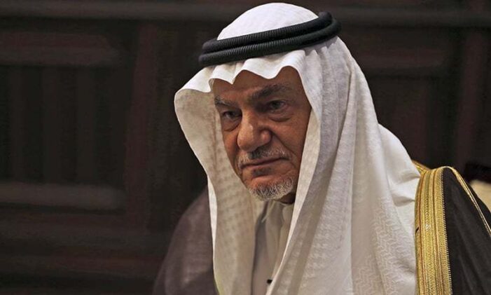 Saudi price for ties with Israel is Palestinian state: Prince Turki
