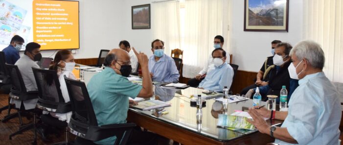 Lt Governor directs for follow up of B2V programme  Calls for strengthening rural road connectivity;