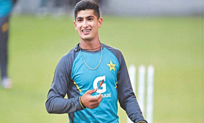 Naseem Shah begins ‘light gym exercise, partial bowling practice’ at NCA in Lahore: PCB