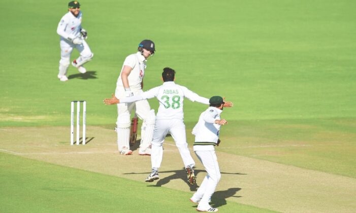 Abbas shines in rain-hit drawn Test