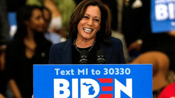 Joe Biden picks Kamala Harris as running mate