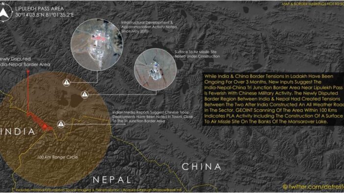Satellite images reveal China is building surface-to-air missile site at Mansarovar Lake