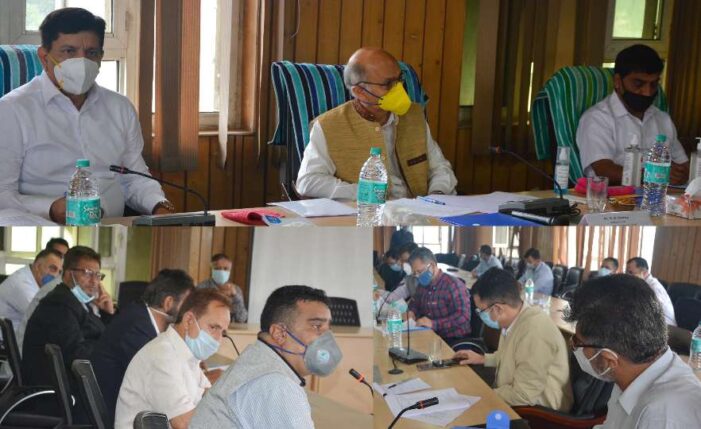 Committee for business revival meets deputations, delegations of Business fraternity in Kashmir