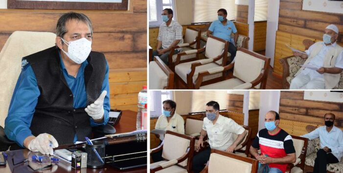 Several deputations, individuals meet Advisor Baseer Khan; Project their issues