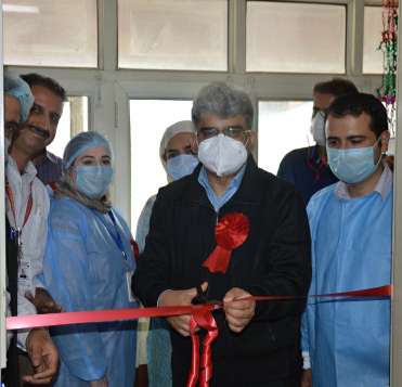 Atal Dulloo inaugurates NAT-PCR at GMC, Srinagar