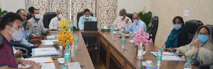 Rohella reviews functioning of Cluster Head Institutions of Jammu, Kashmir Divisions