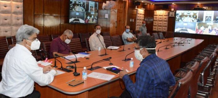 Atal Dulloo reviews progress of PMMVY, JSY schemes