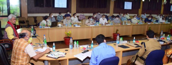Lt Governor Visits Reasi; Reviews developmental scenario in the district