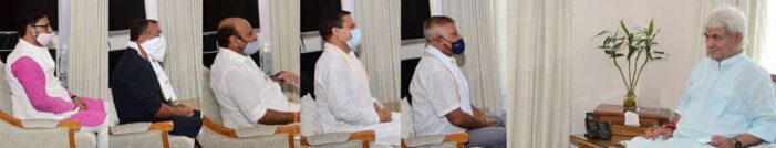 Several delegations call on Lt Governor
