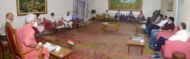 Lt Governor meets industrialists’ delegation