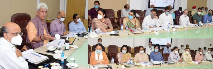 Lt Governor reviews developmental activities of Jammu District