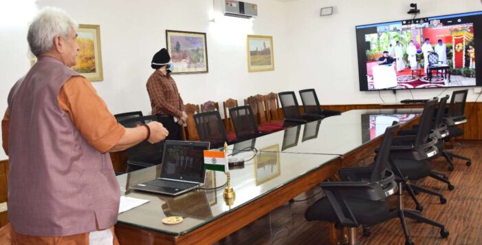 Lt Governor e-inaugurates Panel Discussion on “COVID 19: Challenges and Effective Management”
