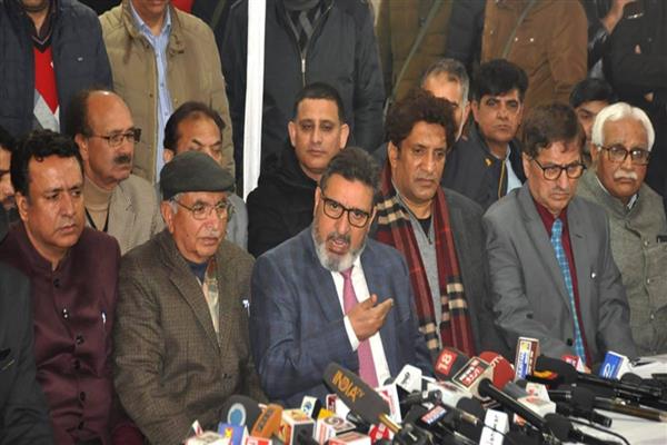 Will close our shop if Gupkar Declaration signatories will get succeed in restoring Article 370, 35(A): JKAP