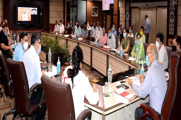 Advisor Sharma meets Business Community in Jammu