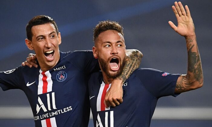 Neymar one of three PSG stars to test positive for Covid-19