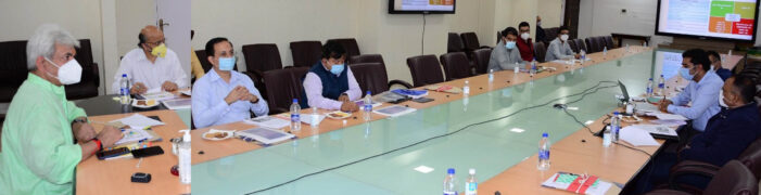 Lt Governor reviews developmental scenario of Srinagar