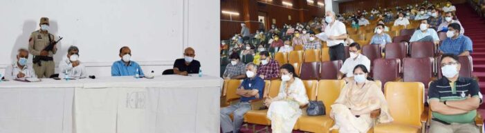 Jammu: Dulloo interacts with civil society members; discusses Covid-19 control measures